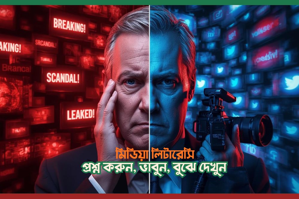 নিজেকে ও অন্যকে মিডিয়া লিটারেট করা: বিশ্লেষণ, প্রশ্ন, তুলনা ও সমালোচনামূলক চিন্তার অনুশীলন